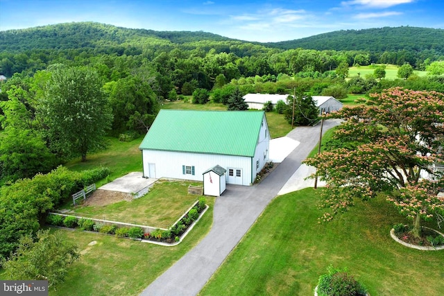 1150 S Mountain Rd, Dillsburg, PA 17019 - view from above of property featuring a forest