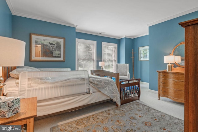 121 Eshelman Rd, Lancaster, PA 17601 - carpeted bedroom with ornamental molding and baseboards