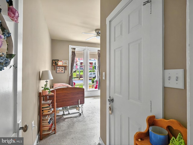 225 S State St, Ephrata, PA 17522 - carpeted home office featuring ceiling fan