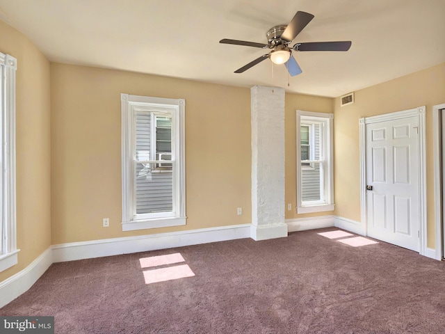 225 S State St, Ephrata, PA 17522 - unfurnished bedroom featuring carpet floors, baseboards, and a ceiling fan