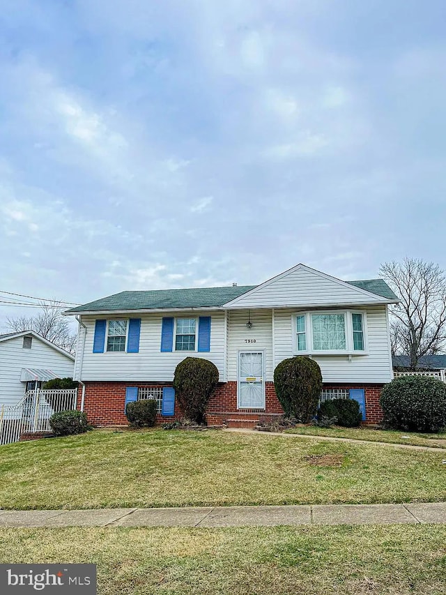 7910 Polk St, Lanham, MD 20706 - raised ranch with brick siding