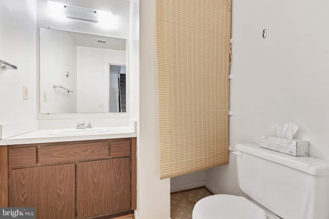 2339 Millennium Ln, Reston, VA 20191 - half bathroom with toilet and vanity