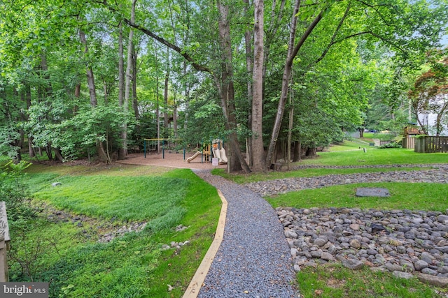 2339 Millennium Ln, Reston, VA 20191 - view of yard featuring a playground