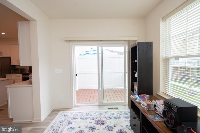 305 Shipyard Dr Unit 61, Cambridge, MD 21613 - home office featuring light wood-type flooring