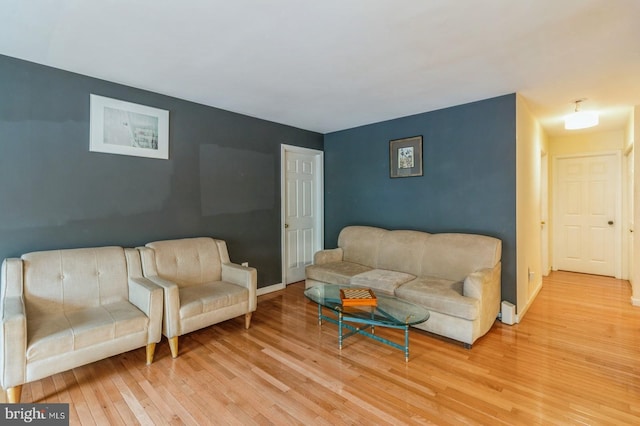 136 Chalkboard Ct, Moorestown, NJ 08057 - living area with hardwood / wood-style flooring and baseboards