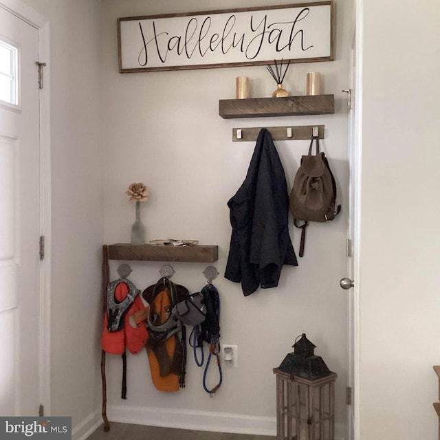 212 Bowline Dr, Cambridge, MD 21613 - mudroom with baseboards