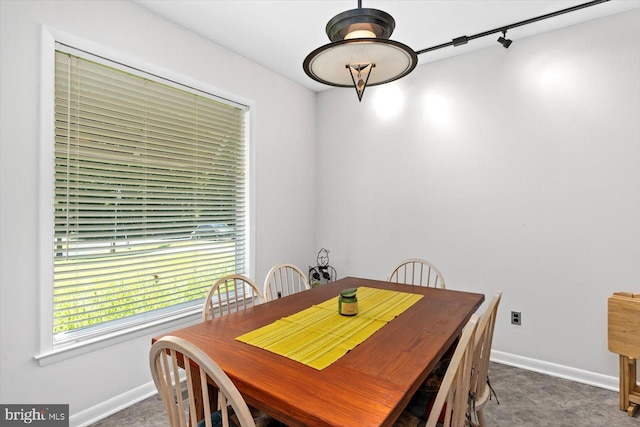 27 Athens Ln, Ruther Glen, VA 22546 - dining area featuring baseboards and carpet