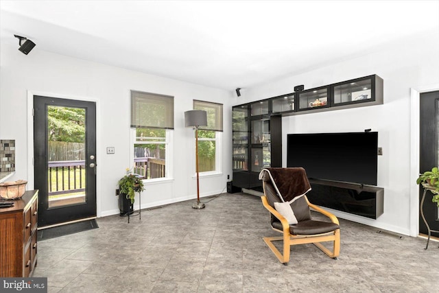27 Athens Ln, Ruther Glen, VA 22546 - living room featuring baseboards