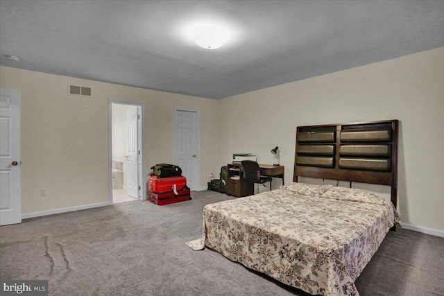 69 Calais Dr, Reading, PA 19605 - bedroom featuring carpet floors, baseboards, and connected bathroom