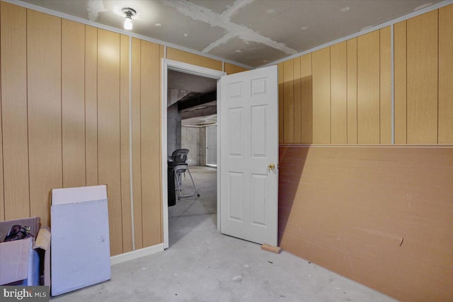 69 Calais Dr, Reading, PA 19605 - interior space with wooden walls