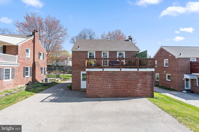 812 E Haverford Rd, Bryn Mawr, PA 19010 - view of front of property with brick siding