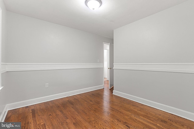 509 W Cork St, Winchester, VA 22601 - spare room featuring baseboards and wood finished floors