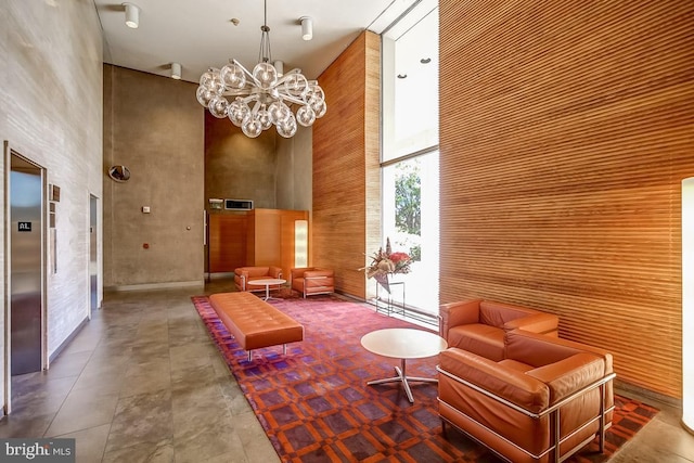 210 Locust St Unit 21Dw, Philadelphia, PA 19106 - lobby featuring a towering ceiling