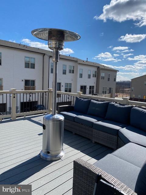 11 Blue Jay Way, Clarksburg, MD 20871 - deck with outdoor lounge area