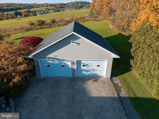 1874 Roundtop Rd, Wellsboro, PA 16901 - view of detached garage