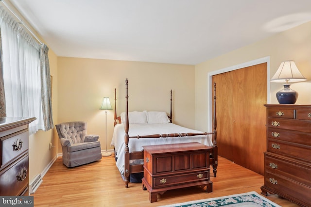 140 Ardmore Ave, Haddonfield, NJ 08033 - bedroom featuring light wood finished floors and baseboards