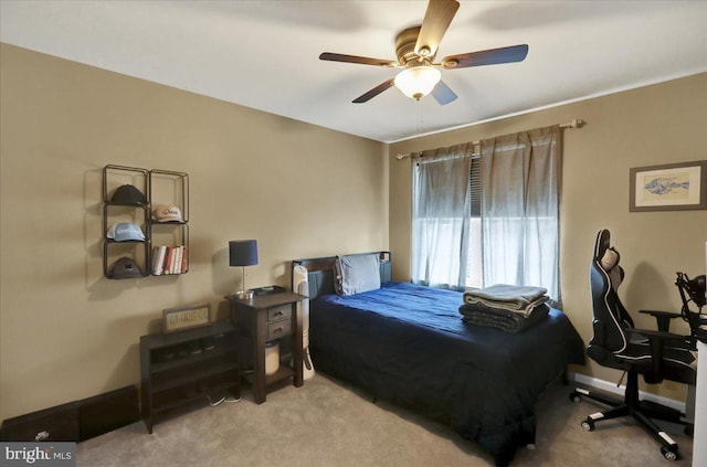 159 Waterford Ln, Reading, PA 19606 - carpeted bedroom featuring ceiling fan
