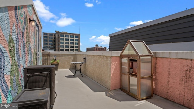 547 N 12th St Unit 2, Philadelphia, PA 19123 - view of patio / terrace featuring a balcony