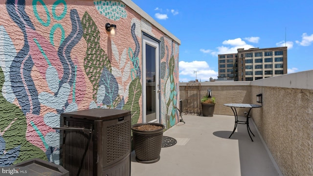 547 N 12th St Unit 2, Philadelphia, PA 19123 - view of patio / terrace featuring a balcony