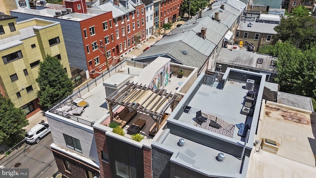 547 N 12th St Unit 2, Philadelphia, PA 19123 - drone / aerial view