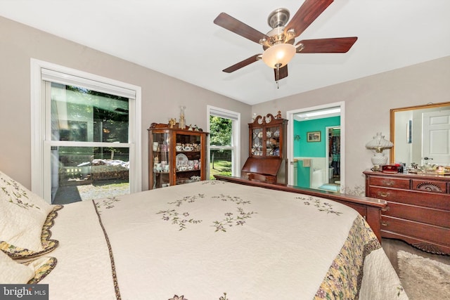 343 Mill Farm Trl, Berkeley Springs, WV 25411 - bedroom featuring a ceiling fan