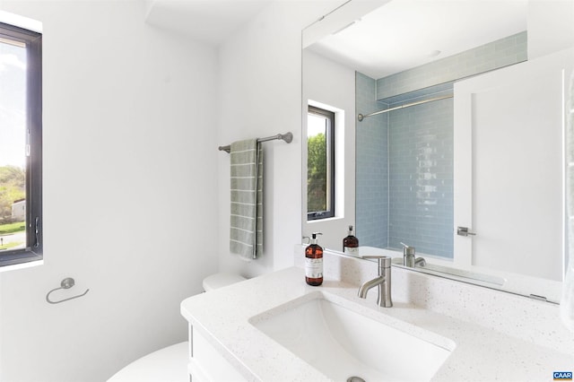 983 5th St SW, Charlottesville, VA 22902 - full bath with toilet, vanity, and a shower