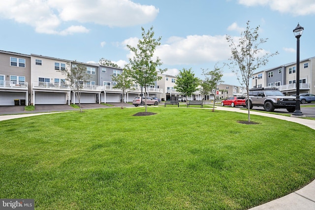 144 Bishop Way, Dublin, PA 18917 - view of home's community featuring a residential view, a lawn, and a garage