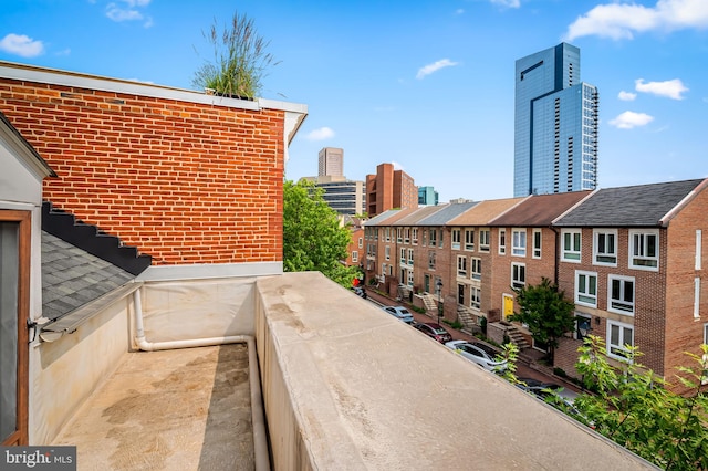 522 S Hanover St, Baltimore, MD 21201 - view of balcony