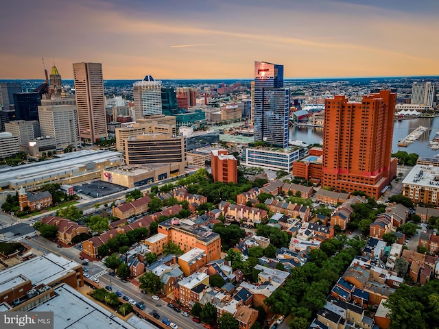 522 S Hanover St, Baltimore, MD 21201 - city view featuring a large body of water
