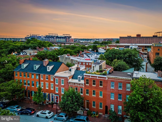 522 S Hanover St, Baltimore, MD 21201 - drone / aerial view