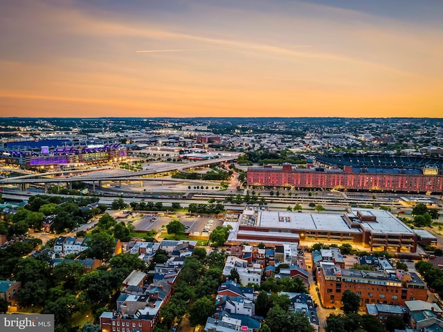 522 S Hanover St, Baltimore, MD 21201 - aerial view of property's location with nearby urban area