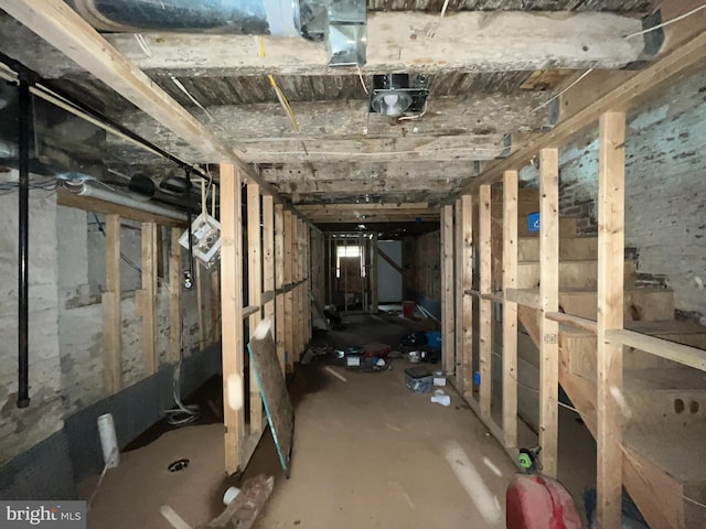 623 N Luzerne Ave, Baltimore, MD 21205 - view of unfinished basement