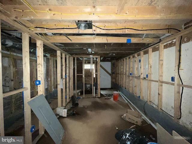 623 N Luzerne Ave, Baltimore, MD 21205 - view of unfinished below grade area