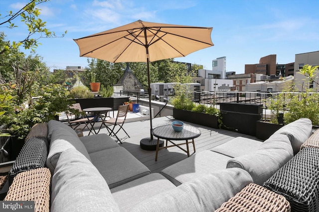 1775 Church St NW Unit 8, Washington, DC 20036 - view of patio featuring outdoor lounge area and outdoor dining space