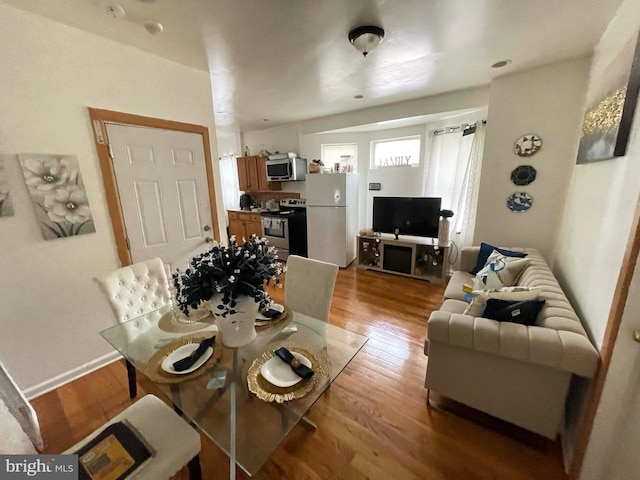 3647 N 19th St, Philadelphia, PA 19140 - dining area with wood finished floors