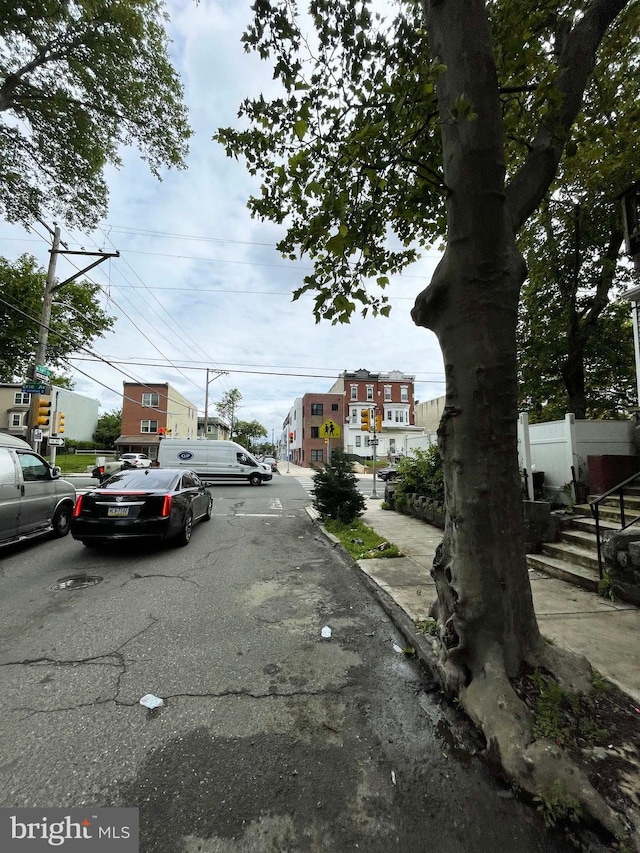 3647 N 19th St, Philadelphia, PA 19140 - view of asphalt road with sidewalks and curbs