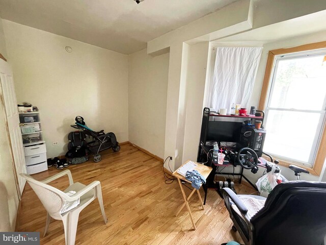 3647 N 19th St, Philadelphia, PA 19140 - sitting room with light wood-style floors