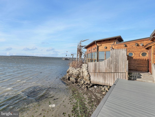4711 Coastal Hwy Unit 538, Ocean City, MD 21842 - dock area featuring view of water and beach