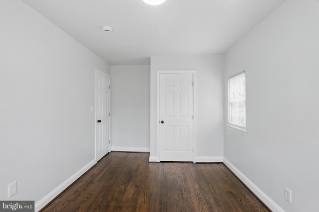 234 Linden Ave, Towson, MD 21286 - unfurnished bedroom with wood finished floors and baseboards