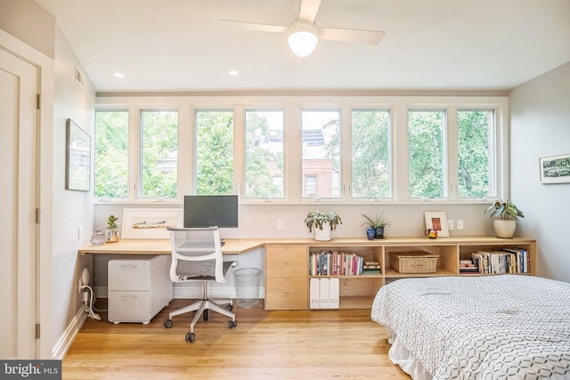 510 Pine St, Philadelphia, PA 19106 - bedroom featuring multiple windows and light wood-style floors