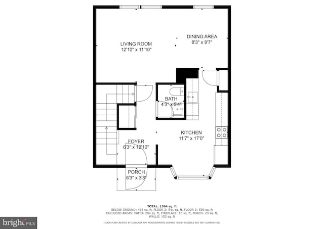 122 Sharpstead Ln, Gaithersburg, MD 20878 - room layout