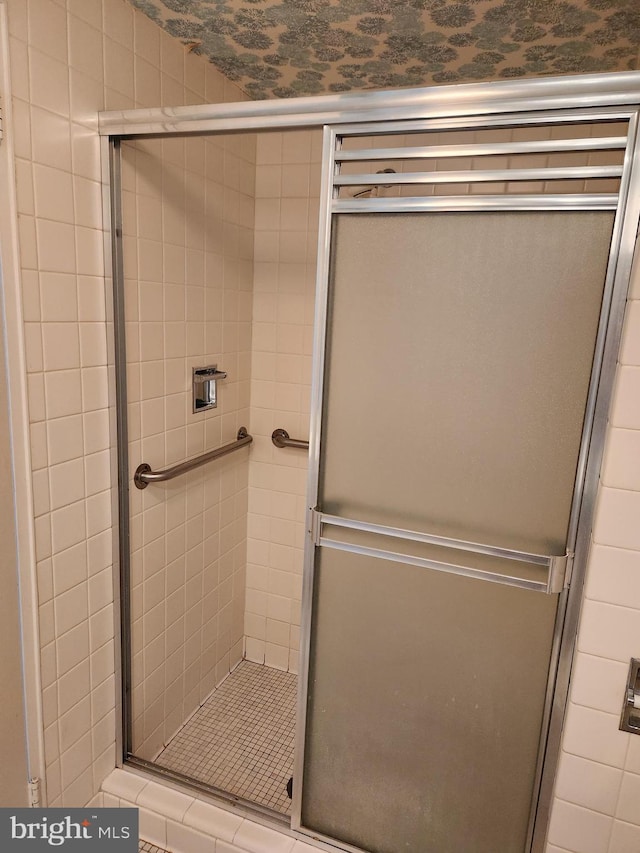 7121 Park Heights Ave Unit 206, Baltimore, MD 21215 - bathroom with a shower stall
