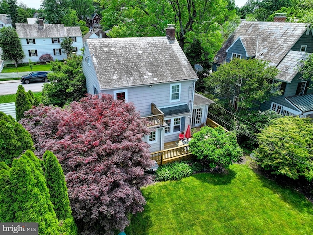 326 Saint Dunstans Rd, Baltimore, MD 21212 - view from above of property