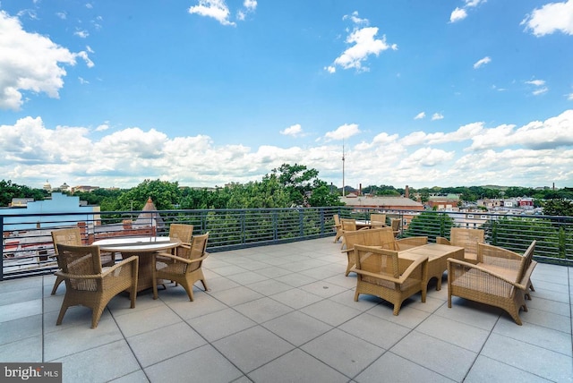 1391 Pennsylvania Ave SE Unit 471, Washington, DC 20003 - view of patio / terrace with outdoor dining space