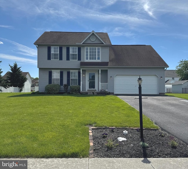 140 N Allwood Dr, Hanover, PA 17331 - view of front facade featuring driveway and an attached garage