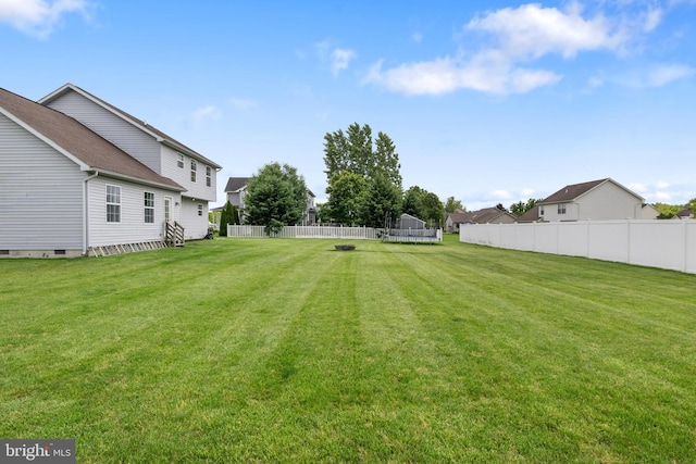 140 N Allwood Dr, Hanover, PA 17331 - view of yard with a trampoline