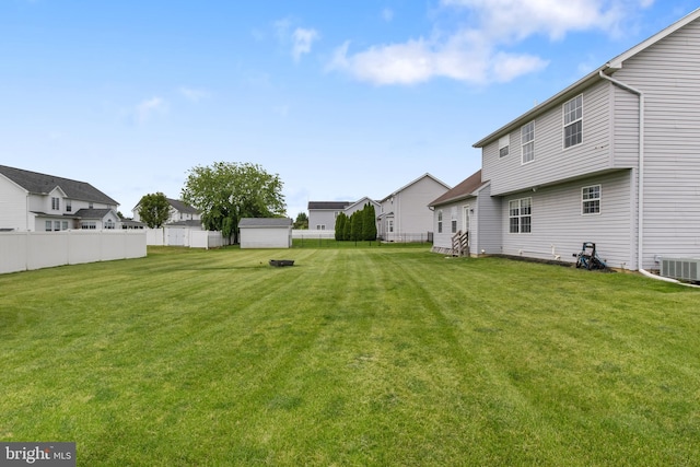 140 N Allwood Dr, Hanover, PA 17331 - view of yard featuring cooling unit and a residential view