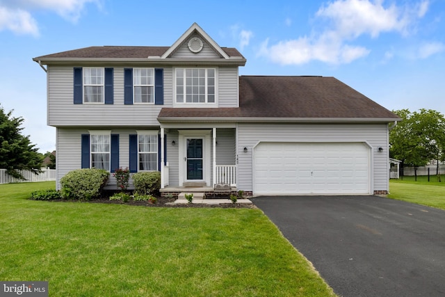 140 N Allwood Dr, Hanover, PA 17331 - view of front of house with driveway and a garage