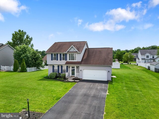 140 N Allwood Dr, Hanover, PA 17331 - colonial home featuring driveway and an attached garage