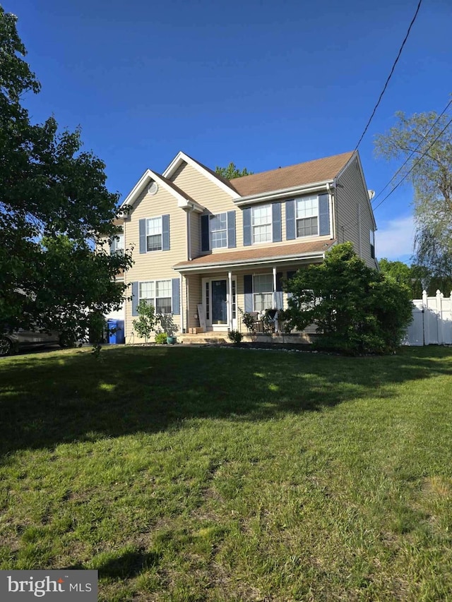 121 Gaff Rd, Manahawkin, NJ 08050 - view of front facade featuring a porch